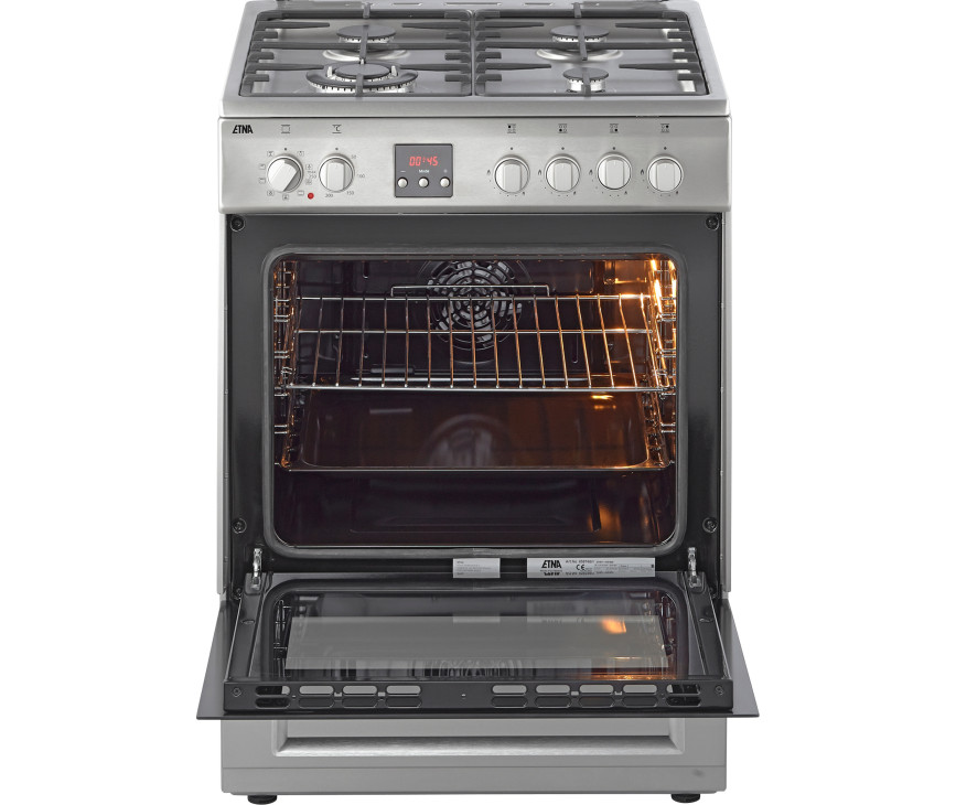 Etna FGV760RVS fornuis roestvrijstaal
