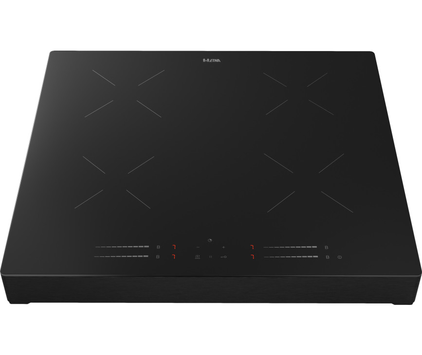 Etna KIV364ZWA vrijstaande inductie kookplaat - 230 Volt - 1 fase - blacksteel
