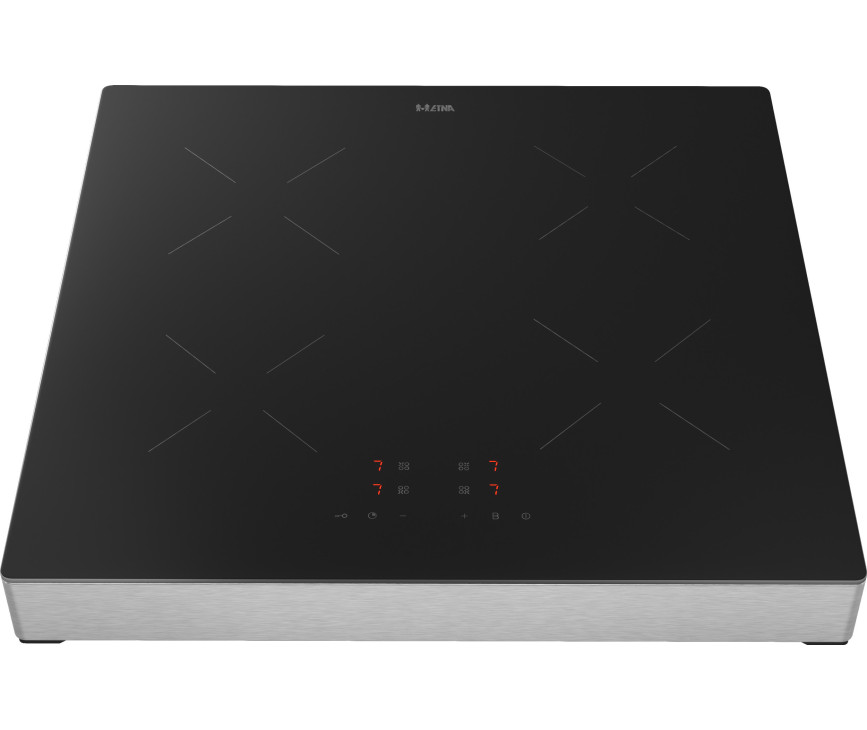 Etna KIV454RVS vrijstaande inductie kookplaat - 1 fase 230 Volt