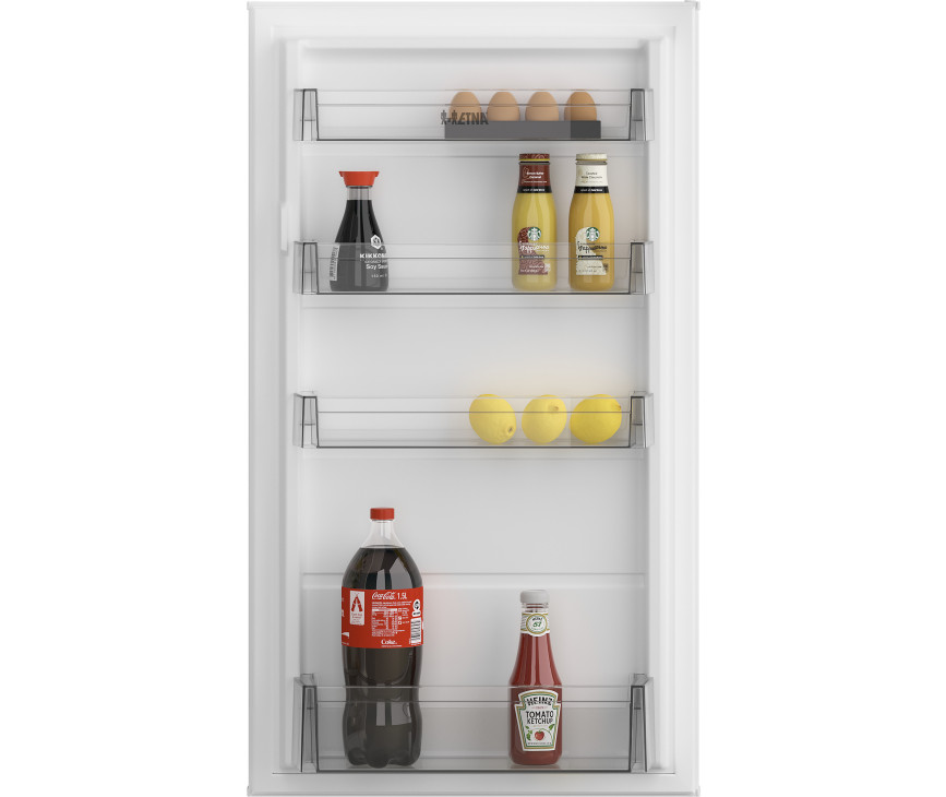 Etna KKD7102T inbouw koelkast - nis 102 cm. - deur-op-deur