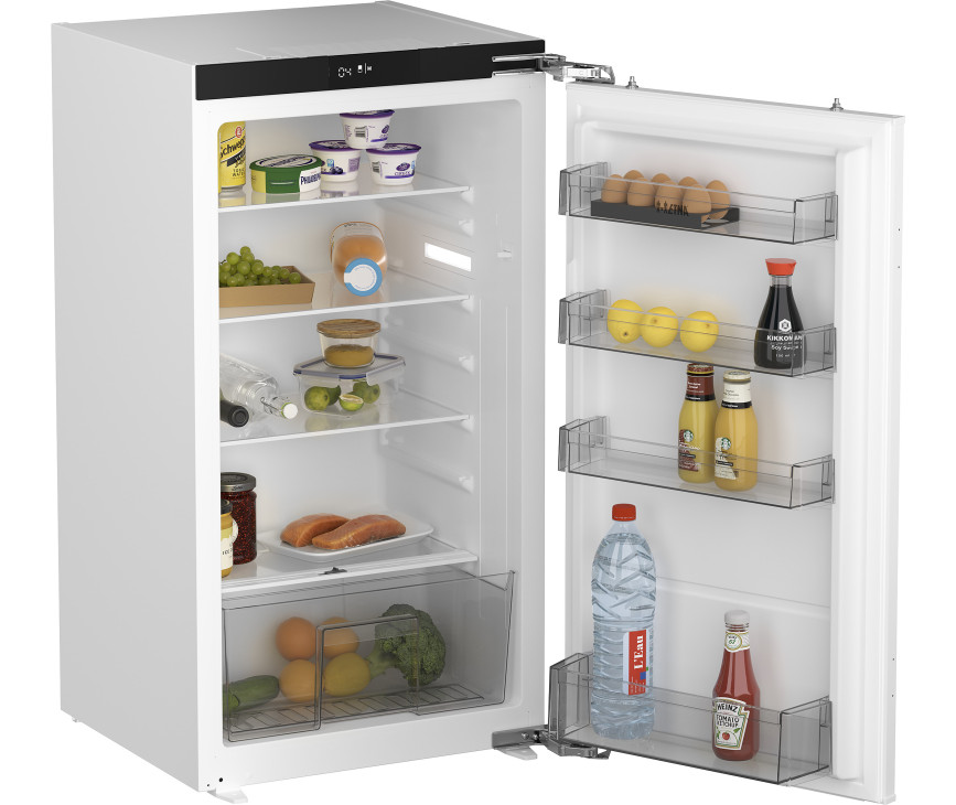 Etna KKD7102T inbouw koelkast - nis 102 cm. - deur-op-deur