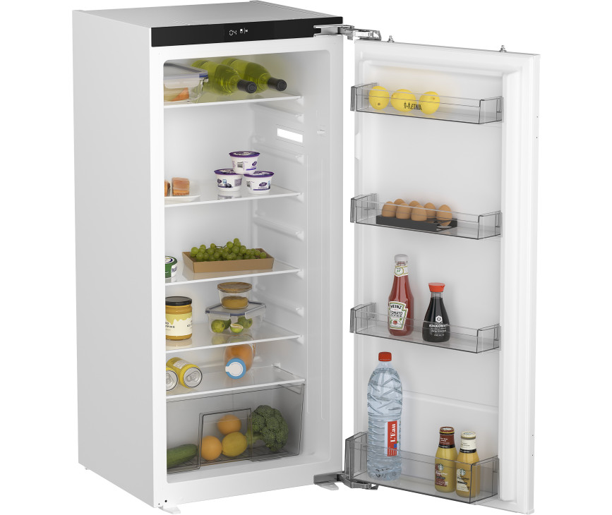 Etna KKD7122T inbouw koelkast - nis 122 cm. - deur-op-deur