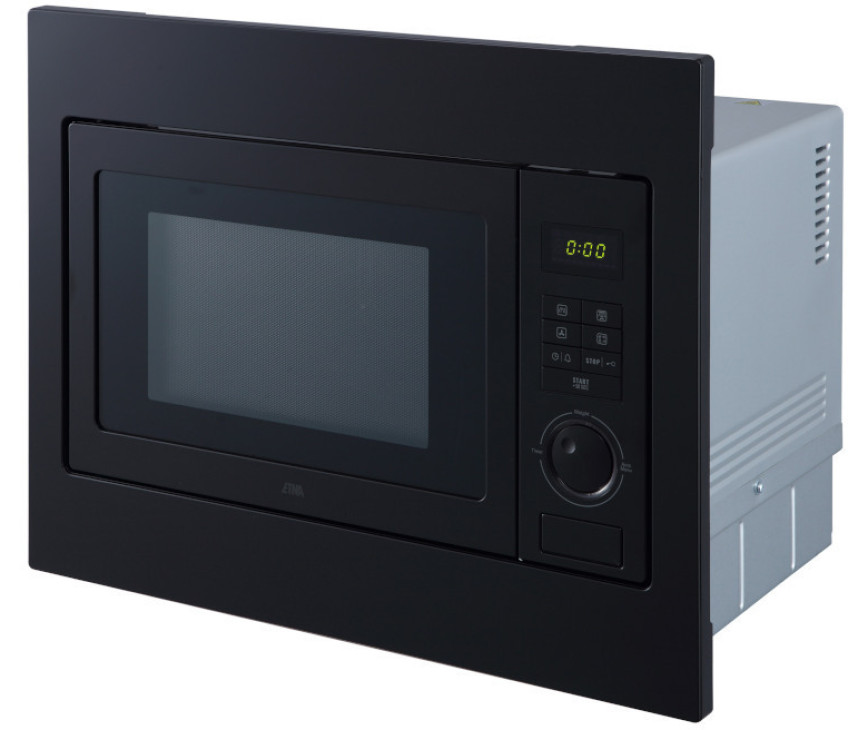 Etna CM225ZT inbouw combi-magnetron - matzwart