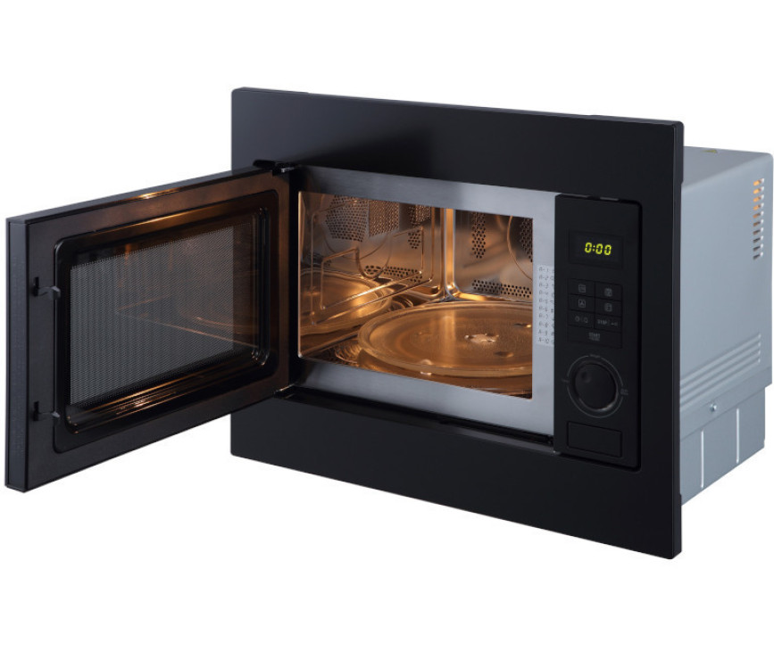 Etna CM225ZT inbouw combi-magnetron - matzwart