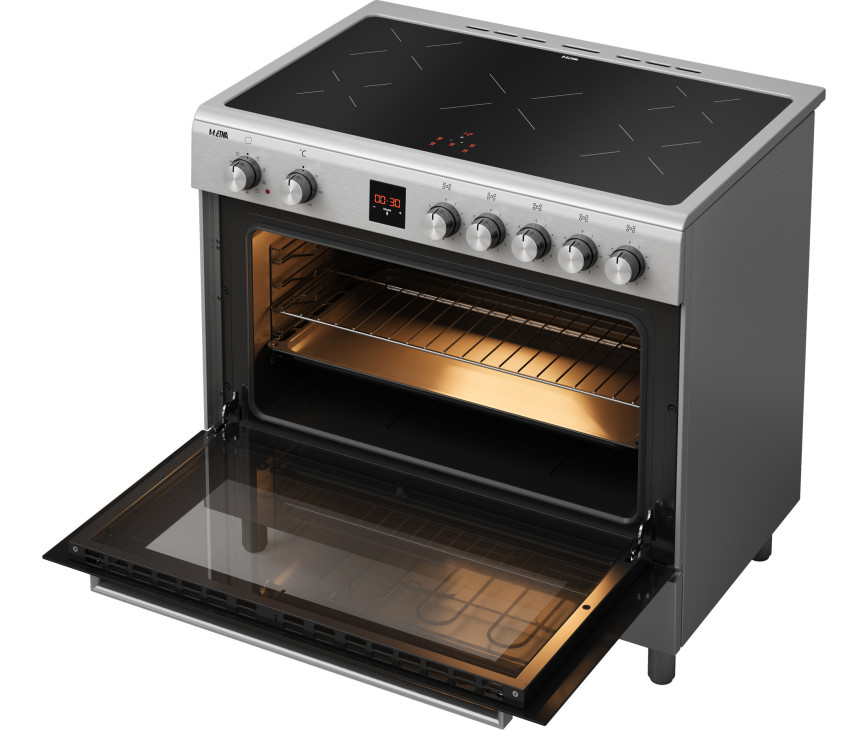 Etna FI590RVS inductie fornuis - roestvrijstaal outlet