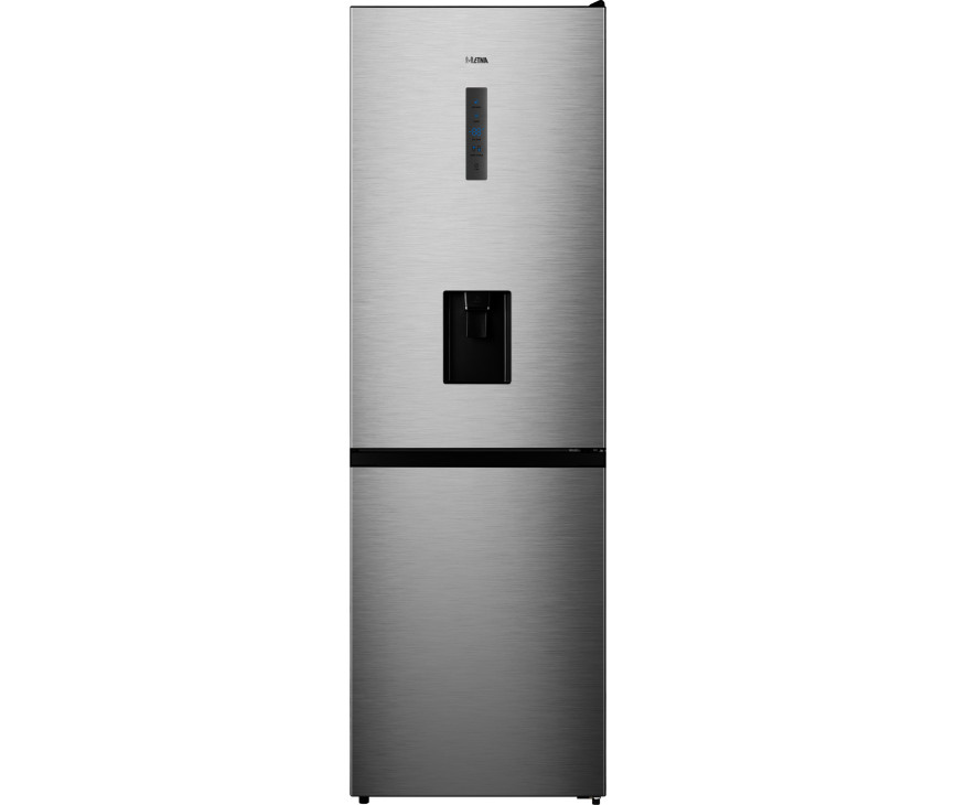 Etna KCV286WRVS rvs koelkast - nofrost - 186 cm. hoog