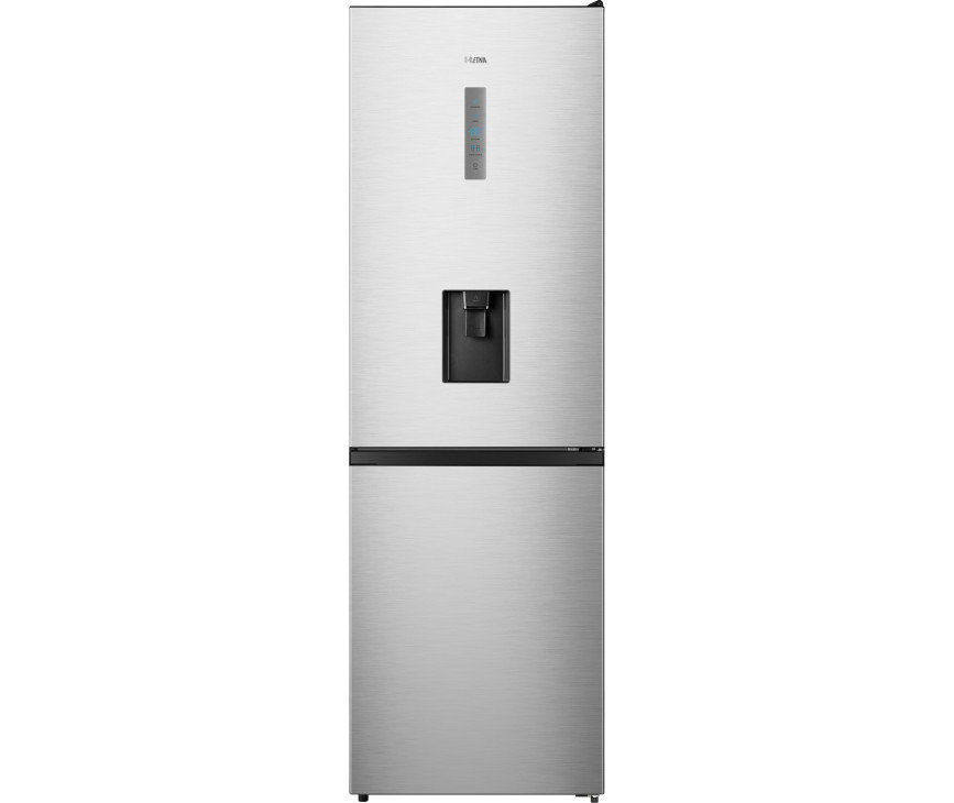 Etna KCV286WRVS rvs koelkast - nofrost - 186 cm. hoog