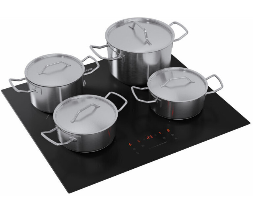 Etna KI159ZT inbouw inductie kookplaat - 1 of 2 fasen