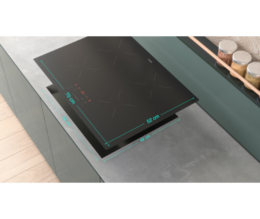 Etna KI170ZT inbouw inductie kookplaat - 70 cm. breed