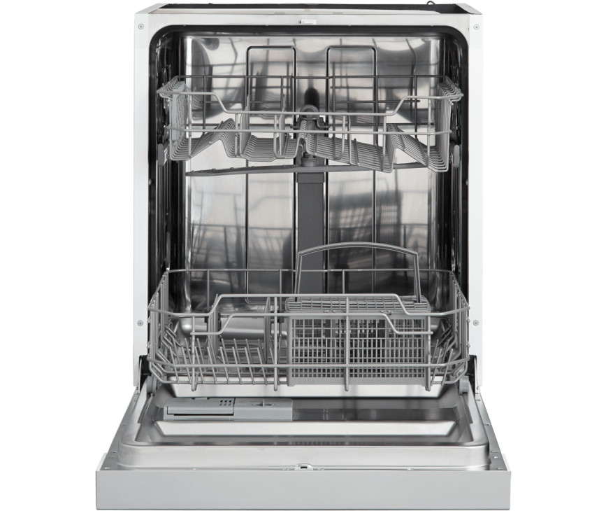 Etna VW47SM inbouw vaatwasser - half geïntegreerd - rvs bedieningspaneel