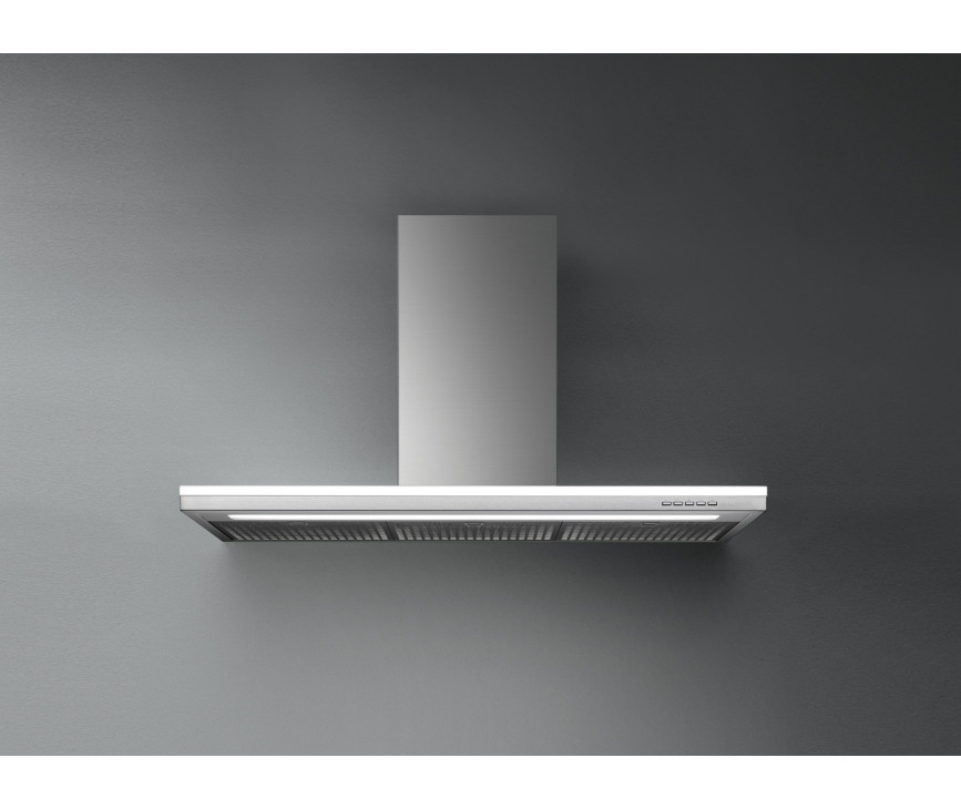 Falmec LUMEN120E3 eiland afzuigkap - roestvrijstaal - 120 cm breed