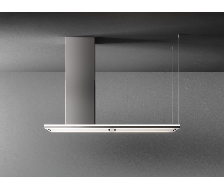 Falmec LUMEN175NR eiland afzuigkap - roestvrijstaal - 175 cm breed