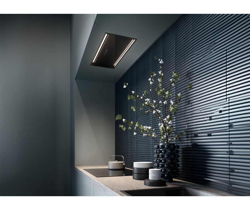 Falmec PARALLEL70BL inbouw afzuigkap - 70 cm - zwart