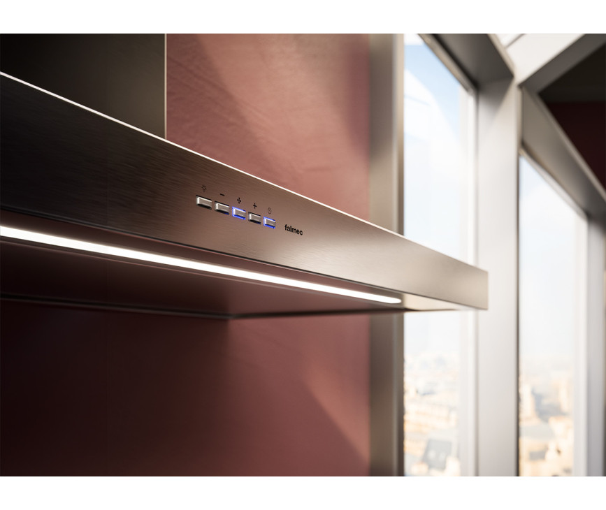 Falmec PLANEPLUS120W3 wand afzuigkap - 120 cm - rvs