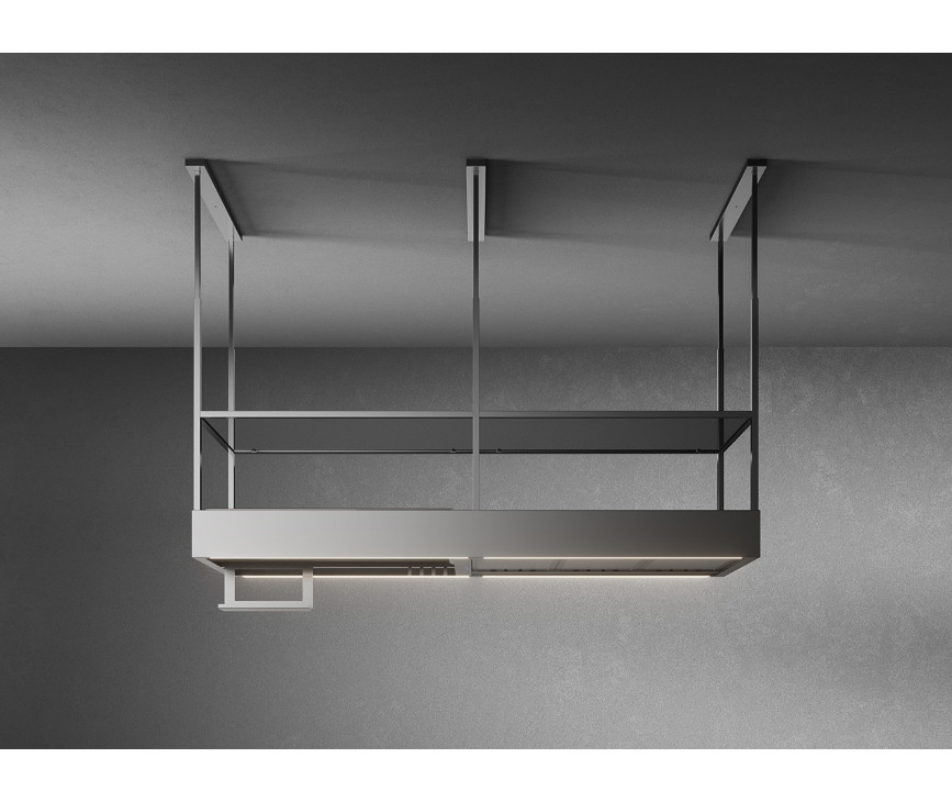 Falmec SPAZIO180 eiland afzuigkap - 180 cm. - rvs