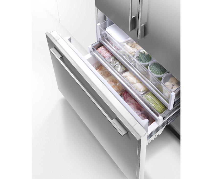 Fisher & paykel RS90AU3 side-by-side inbouw koelkast