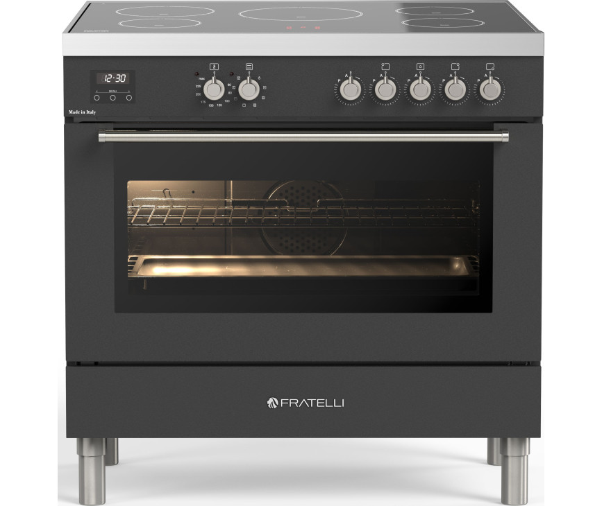 Fratelli MI2960I5FEMANCR inductie fornuis - antraciet