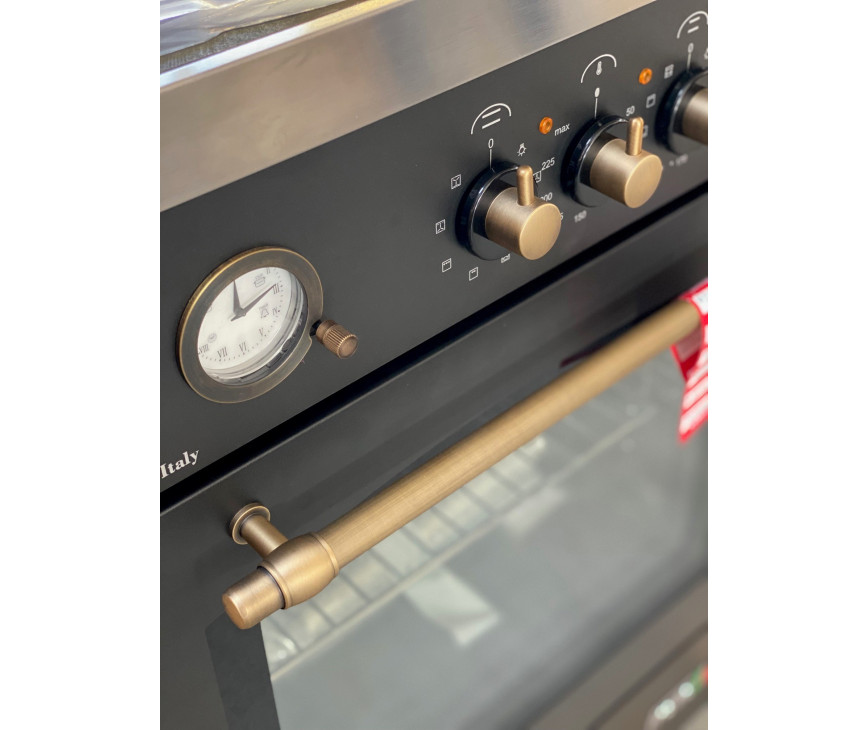 Fratelli VE2920I5FEMANB inductie fornuis - 2 ovens - klassiek - antraciet