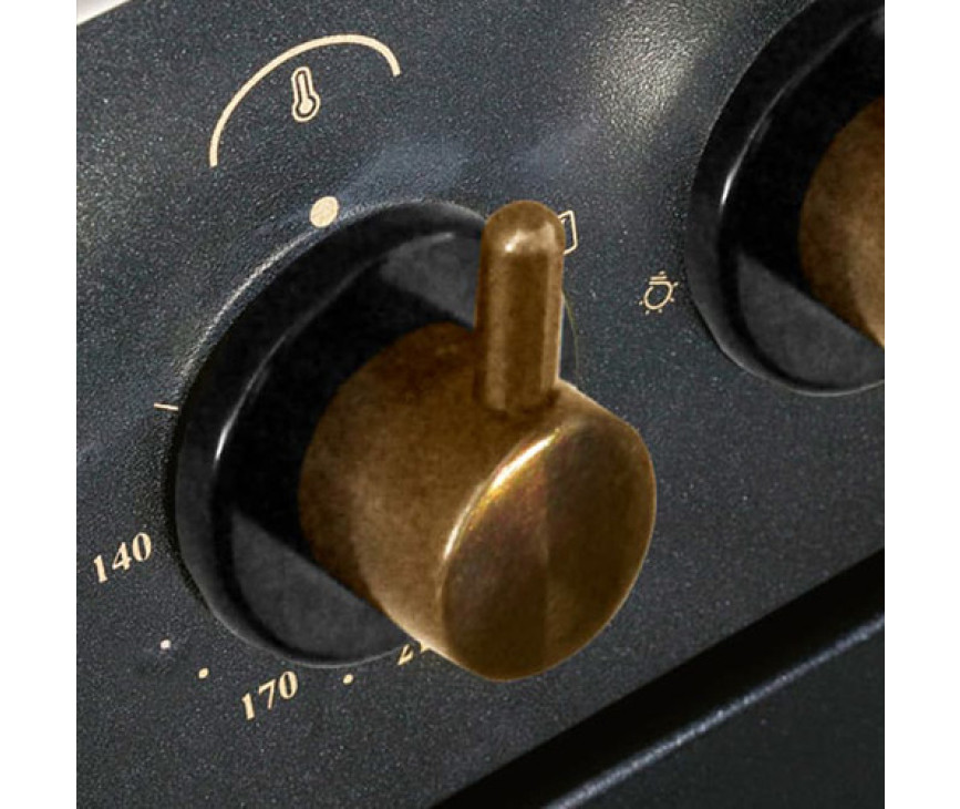 Fratelli VE2920I5FEMANB inductie fornuis - 2 ovens - klassiek - antraciet