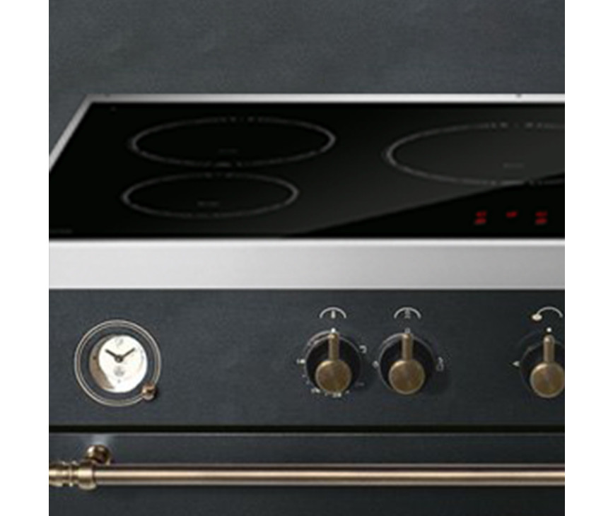 Fratelli VE2920I5FEMANB inductie fornuis - 2 ovens - klassiek - antraciet