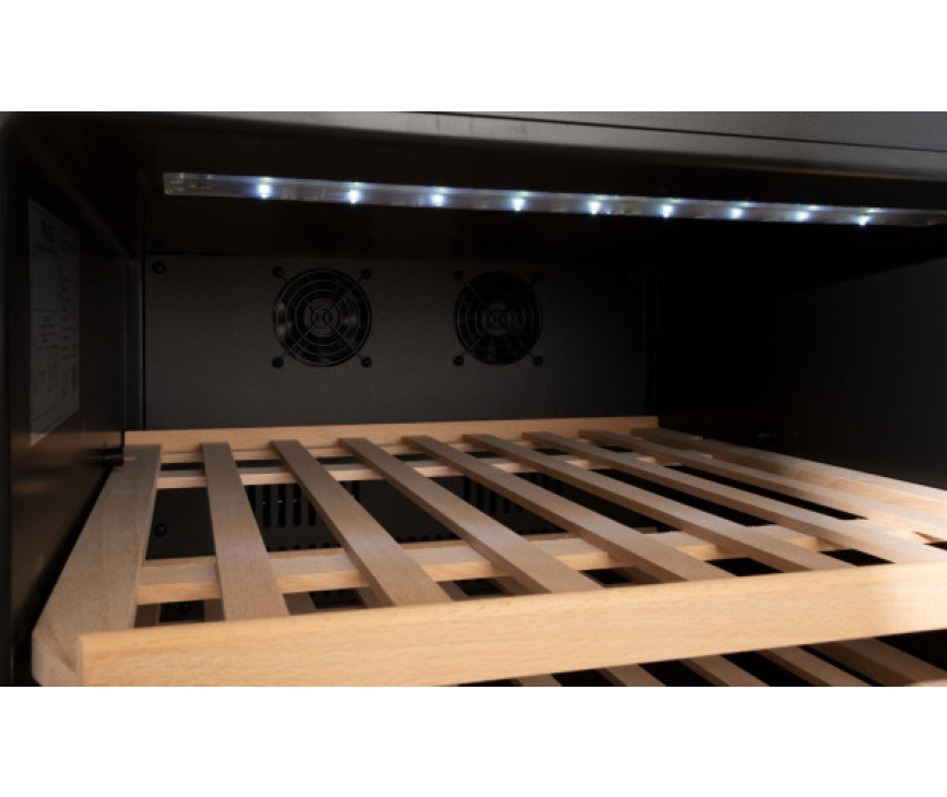 Frilec BERLINWSP2-41-GTE-031 inbouw wijnkoelkast met push-to-open - nis 88 cm.