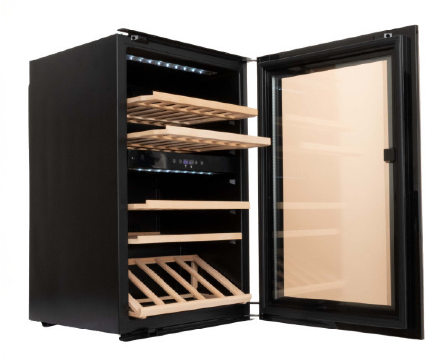 Frilec BERLINWSP2-41-GTE-031 inbouw wijnkoelkast met push-to-open - nis 88 cm.