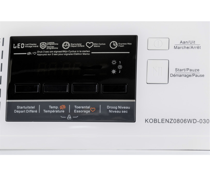 Frilec KOBLENZ0806WD-030 was/droogcombinatie