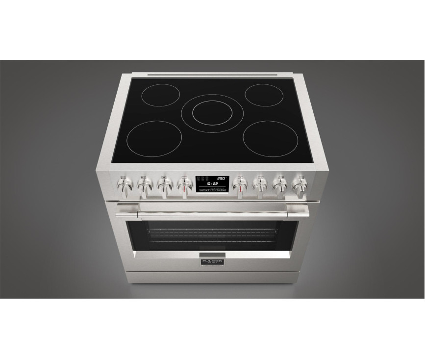 Fulgor Milano FSRC 3605 P MI ED 2F X inductie fornuis - 91,6 cm. breed