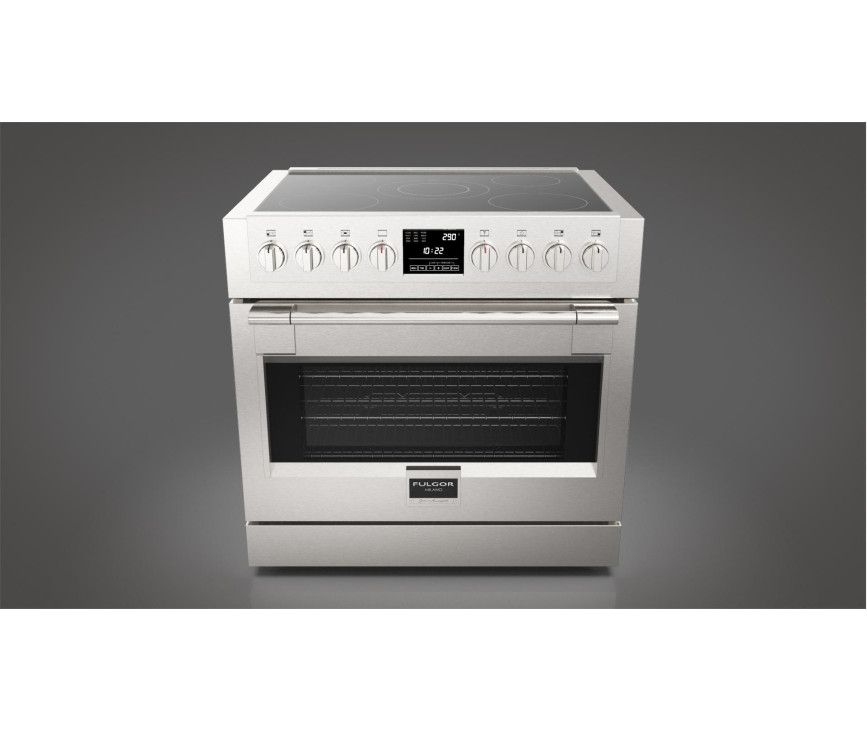 Fulgor Milano FSRC 3605 P MI ED 2F X inductie fornuis - 91,6 cm. breed