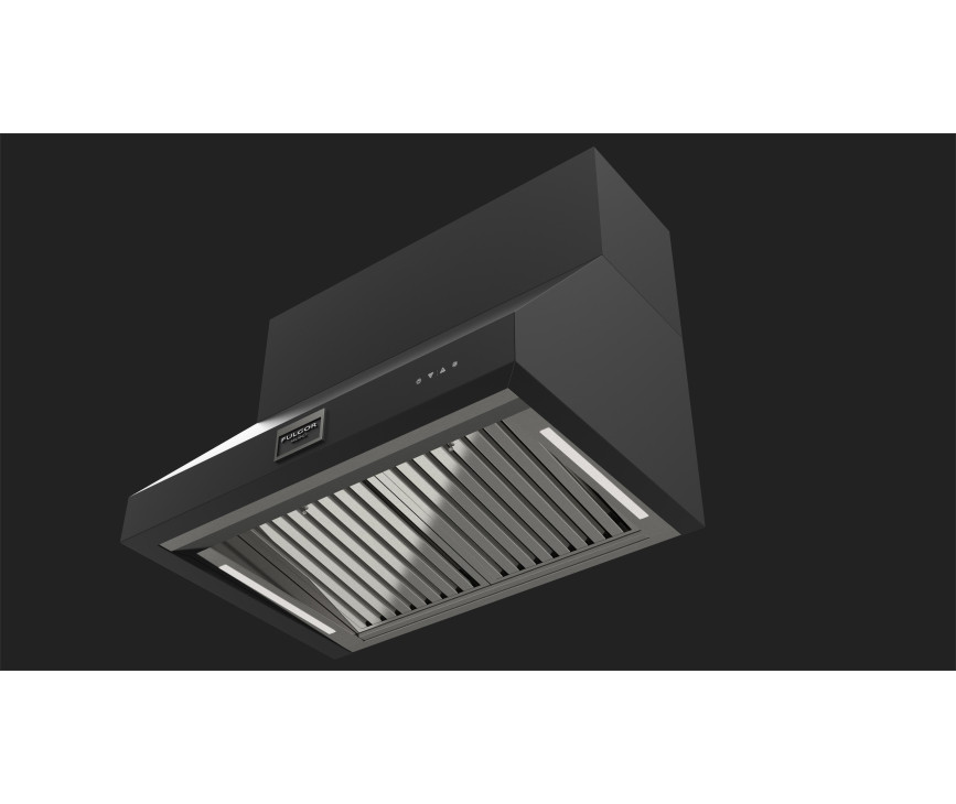 Fulgor Milano FPRHD 362 TC MBK wand afzuigkap - 91,2 cm. breed