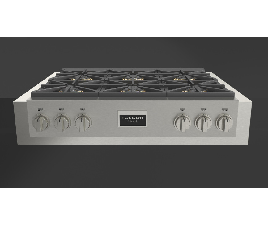 Fulgor Milano FSRT 3606 G X tussenbouw gas kookplaat