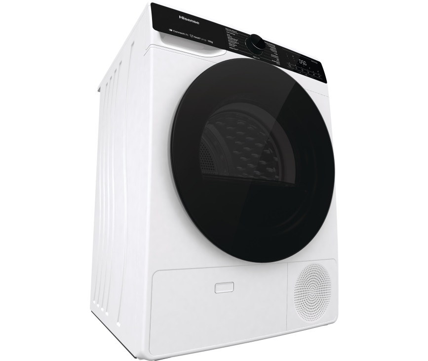 Hisense DH5V13UW warmtepomp droger met 10 kg. trommel en A++