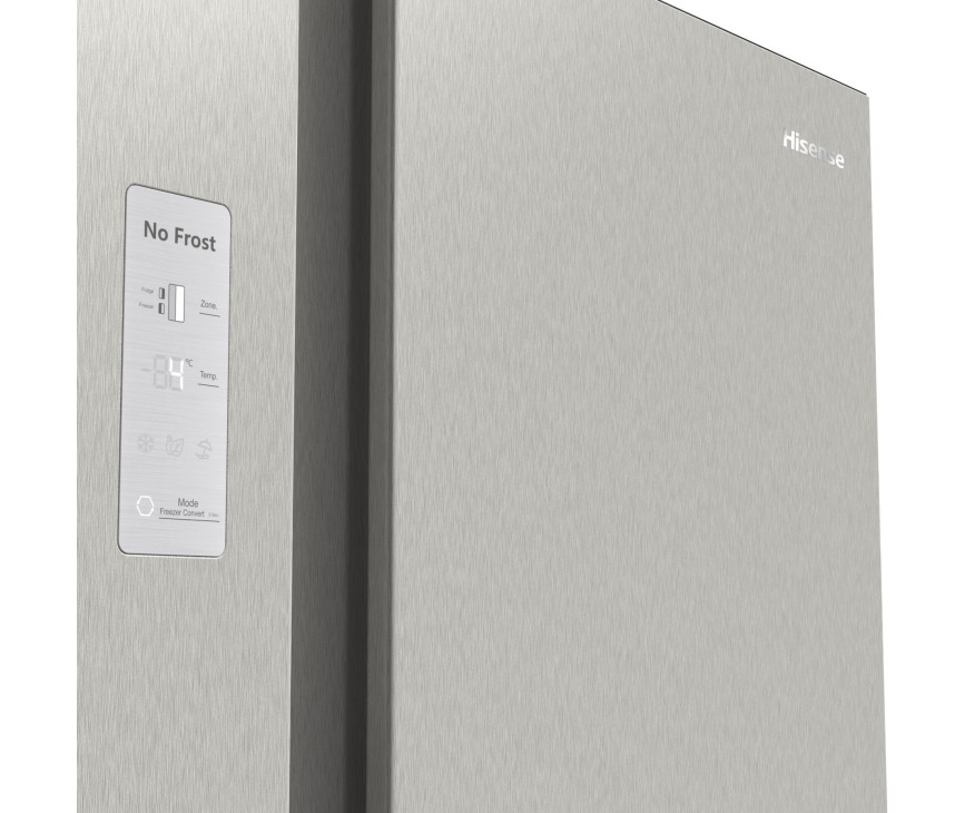 Hisense RS711N4ACE side-by-side koelkast - rvs-look