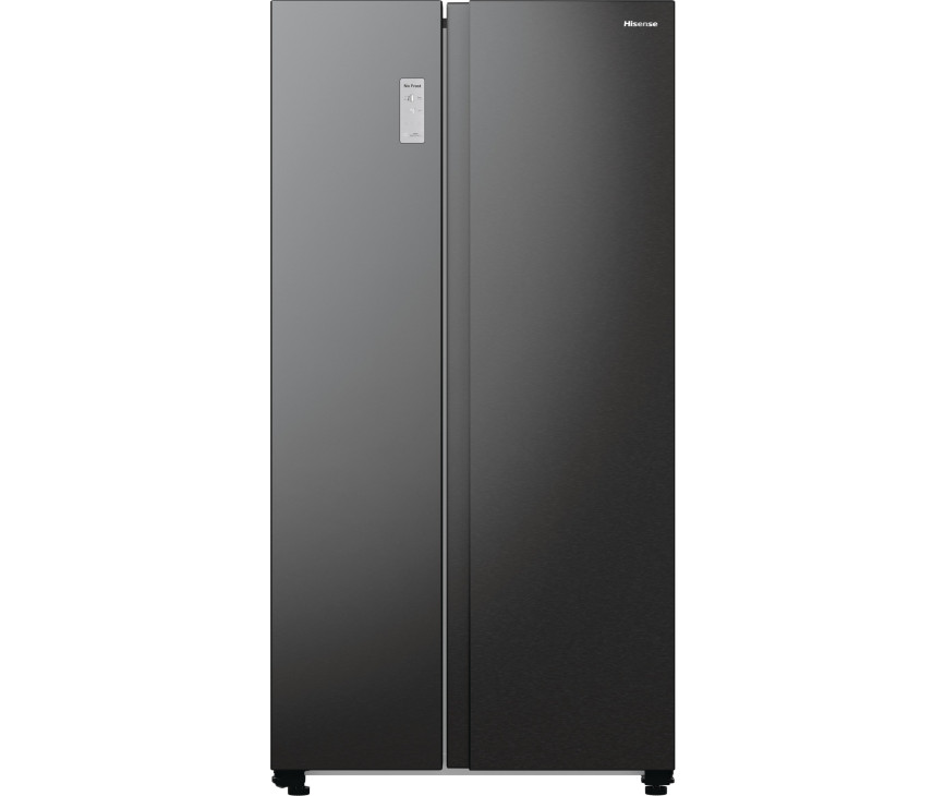 Hisense RS711N4AFE side-by-side koelkast - blacksteel-look