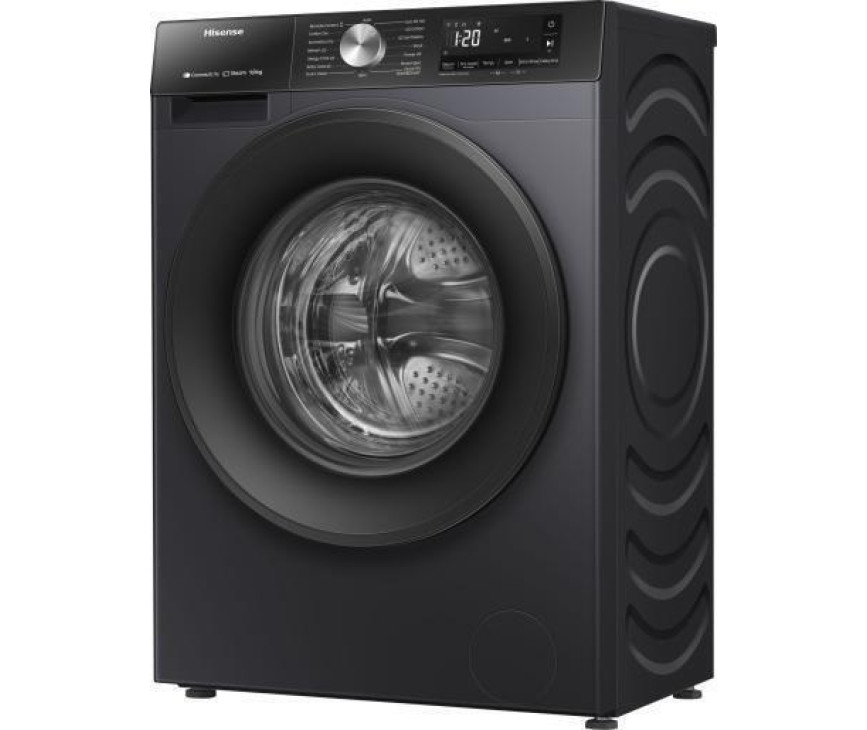 Hisense WD3S9043BB3 was/droogcombinatie - zwart