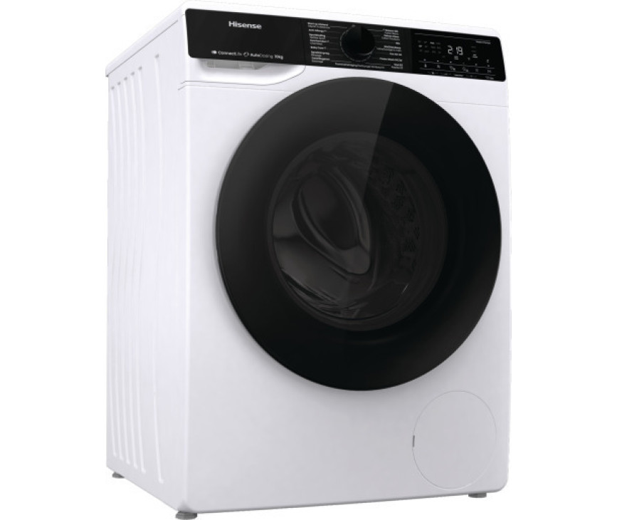 Hisense WF5V144BW/BLX wasmachine met SteamCare en energieklasse A