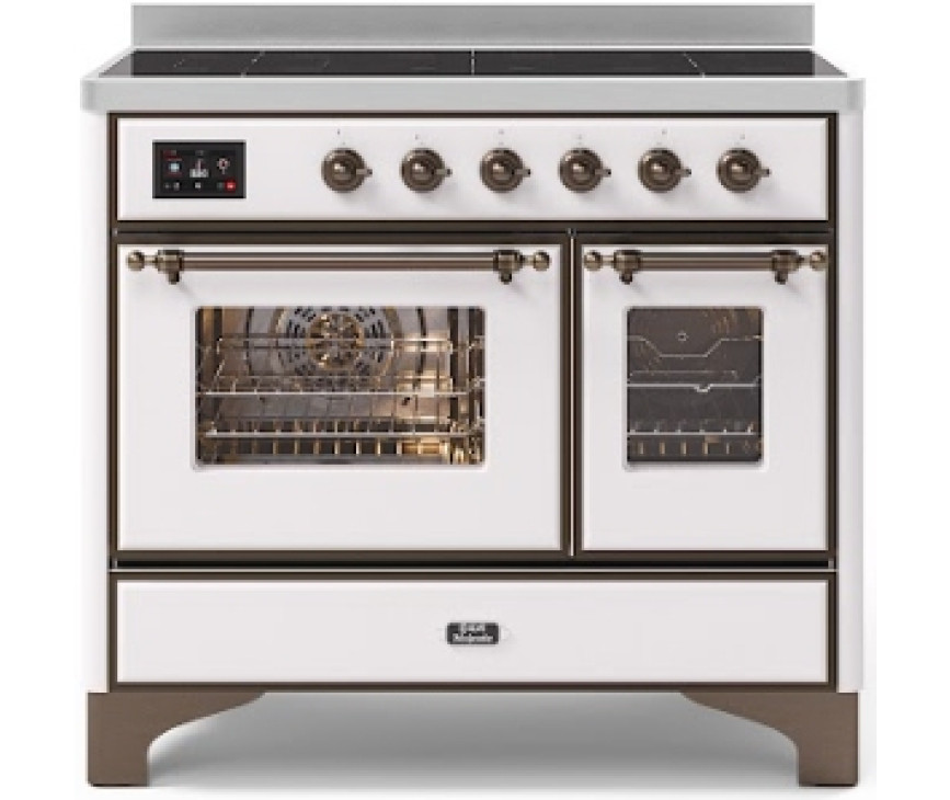 Ilve MDI106NE3/WH inductie fornuis - 100 cm breed - wit