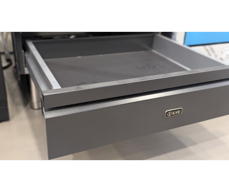 Ilve P06WE3/MG fornuis mat grafiet - 60 cm. breed