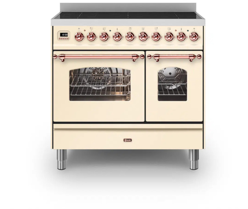 Ilve PDI096NE3/AWP fornuis inductie - koper
