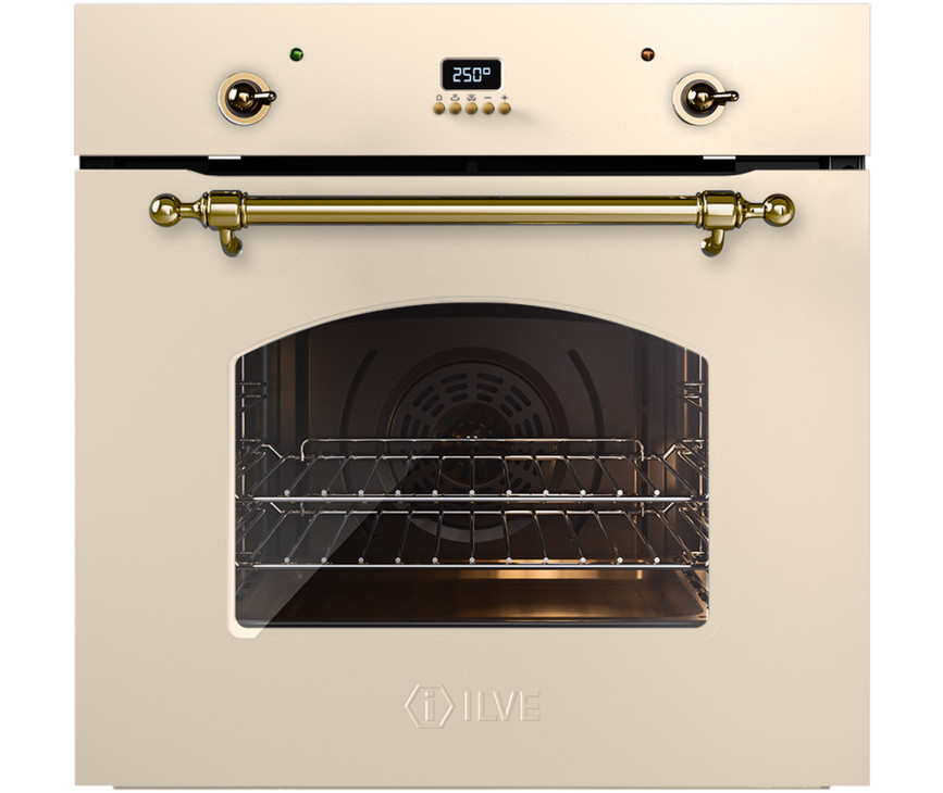 Ilve OV60SNE3/AG oven inbouw antiek wit - 60 cm. breed