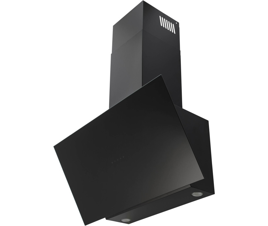Inventum AKD8005ZWA anti-hoofdstoot wand afzuigkap - zwart - 80 cm