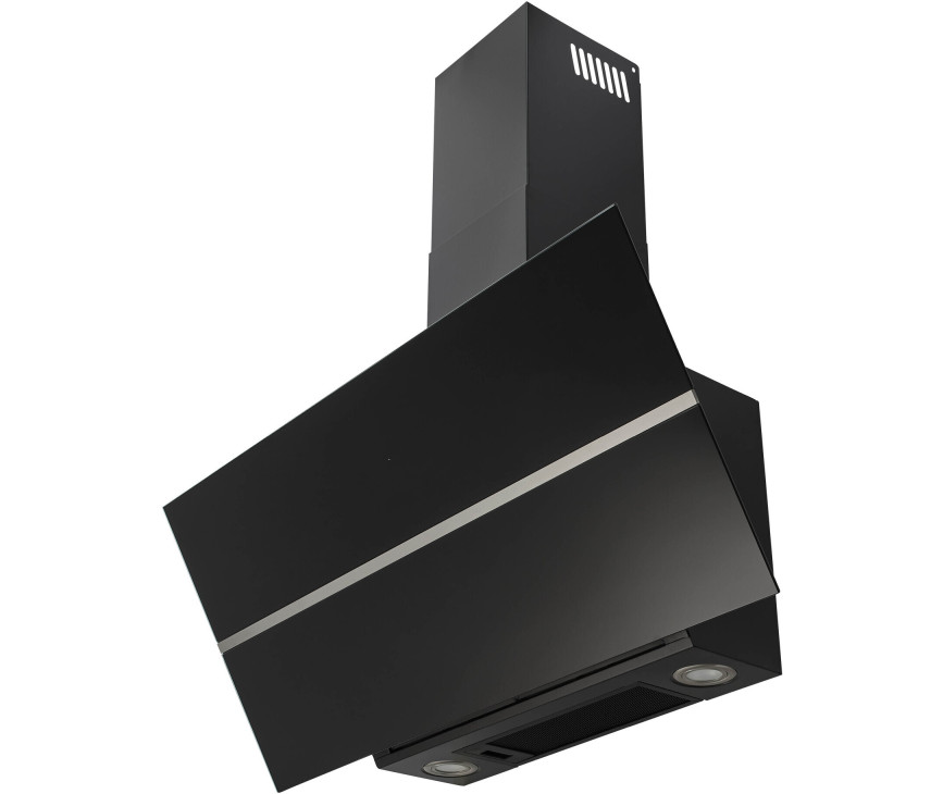 Inventum AKD9015GTZ schuine afzuigkap - 90 cm - zwart