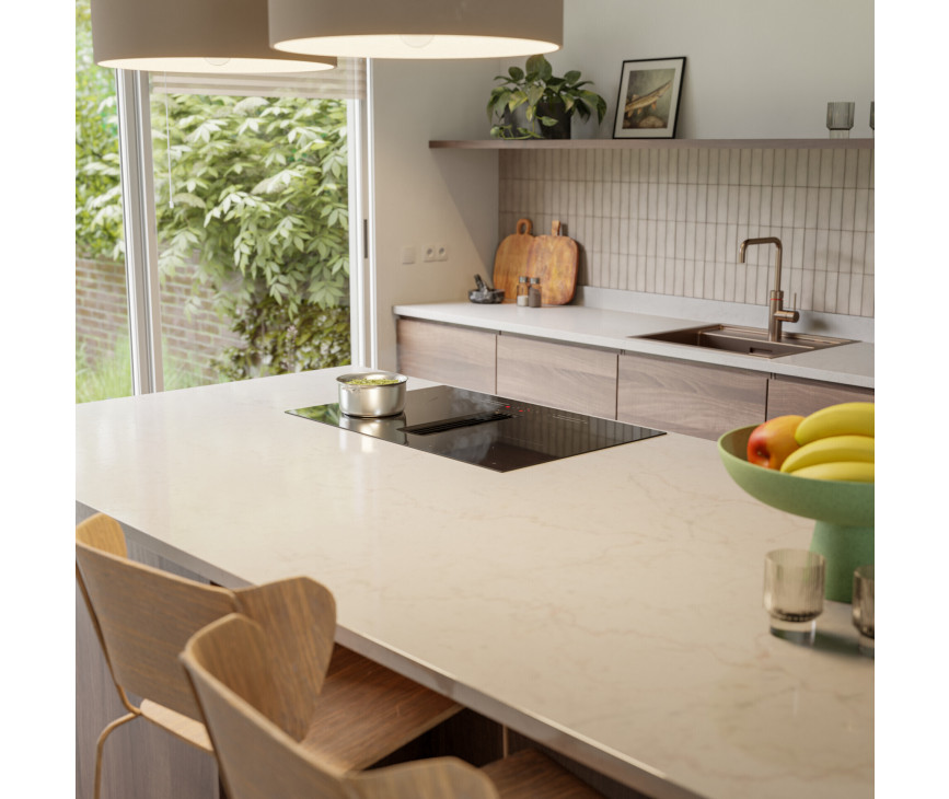 Inventum IKA8035 inbouw inductie kookplaat met afzuiging
