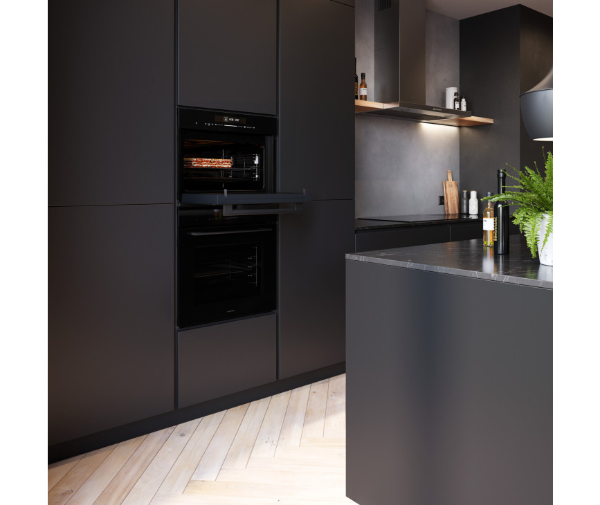 Inventum IMC4535GT inbouw oven met magnetron - nis 45 - zwart