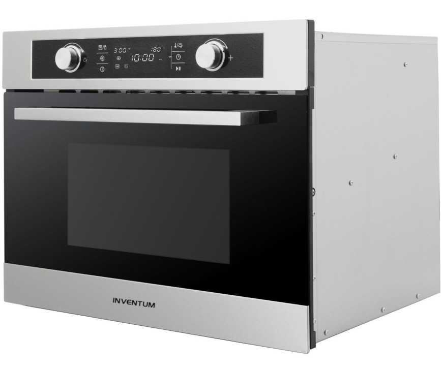 Inventum IMC6044RK inbouw combi-magnetron - roestvrijstaal