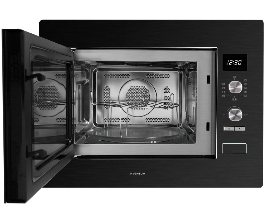 Inventum IMC6132FZWA inbouw combi-magnetron - zwart