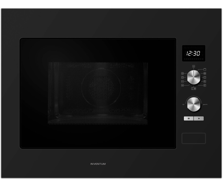 Inventum IMC6132FZWA inbouw combi-magnetron - zwart