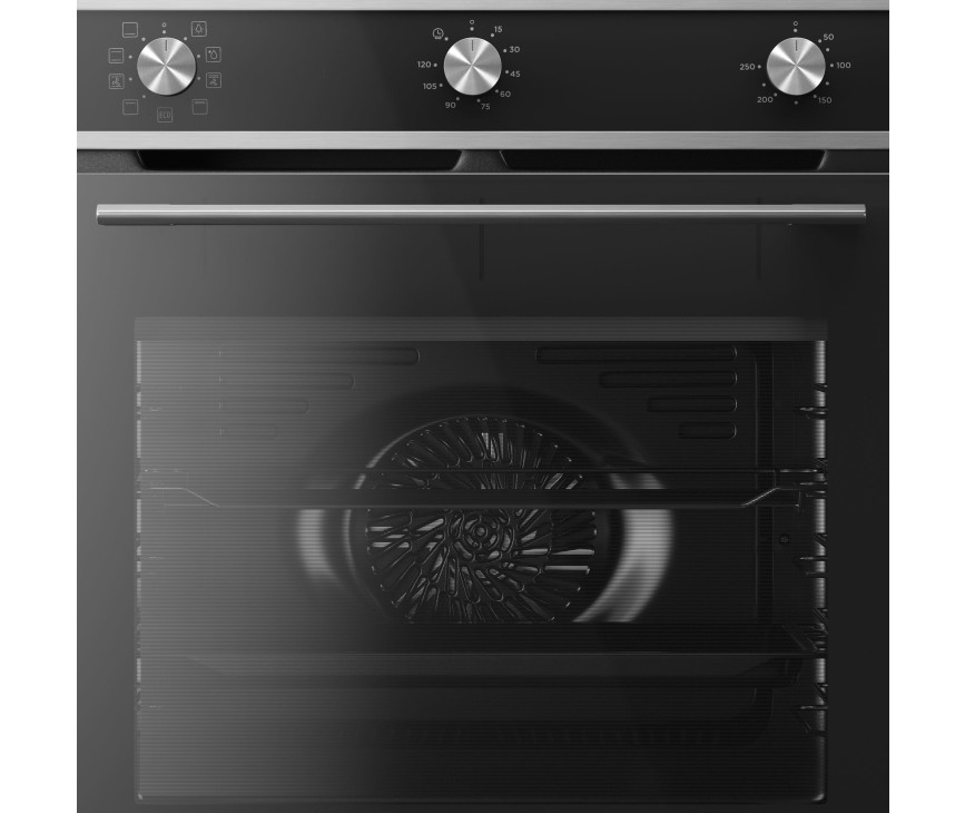 Inventum IOH6072RK inbouw oven - roestvrijstaal