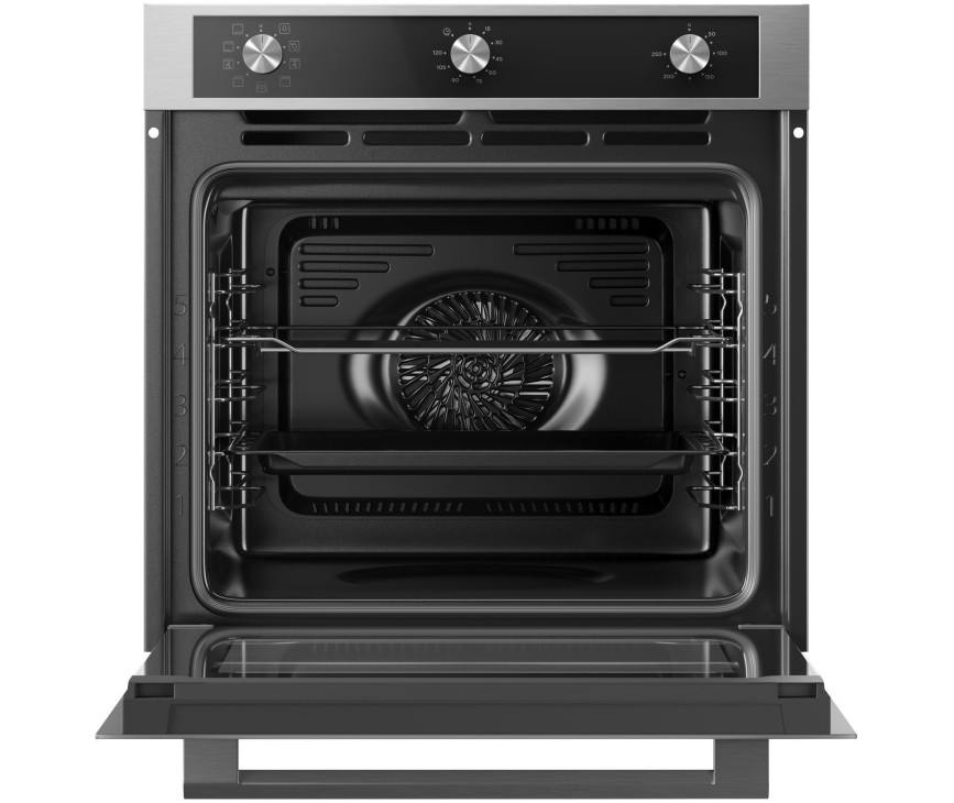 Inventum IOH6072RK inbouw oven - roestvrijstaal