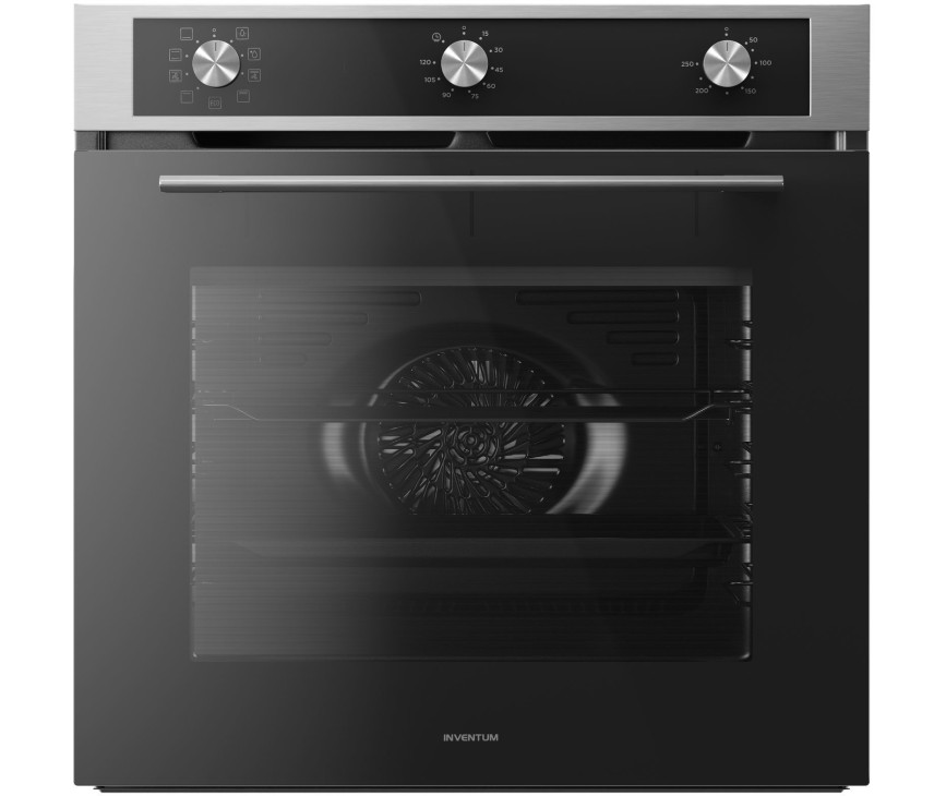 Inventum IOH6072RK inbouw oven - roestvrijstaal
